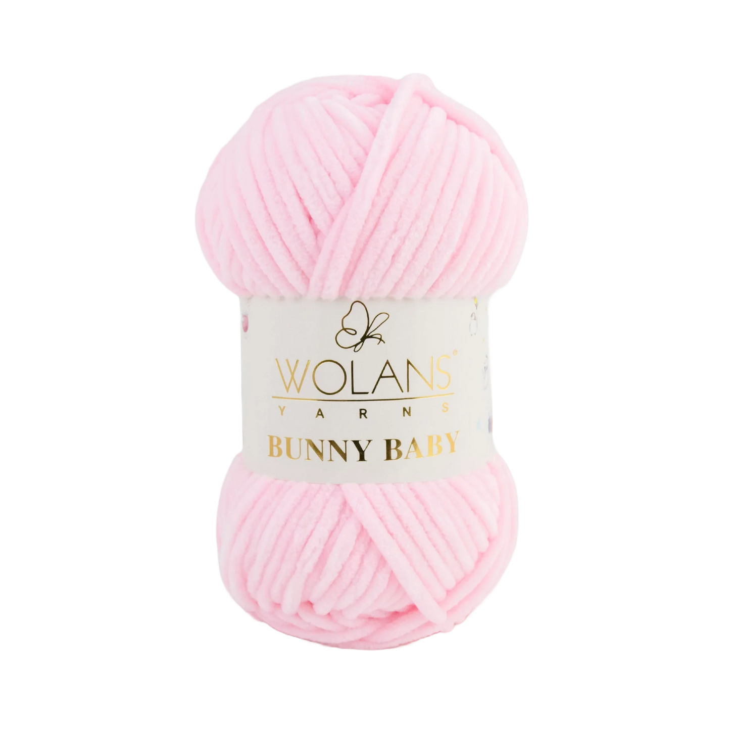Wolans Bunny Baby chenille garen kleur pink 10005