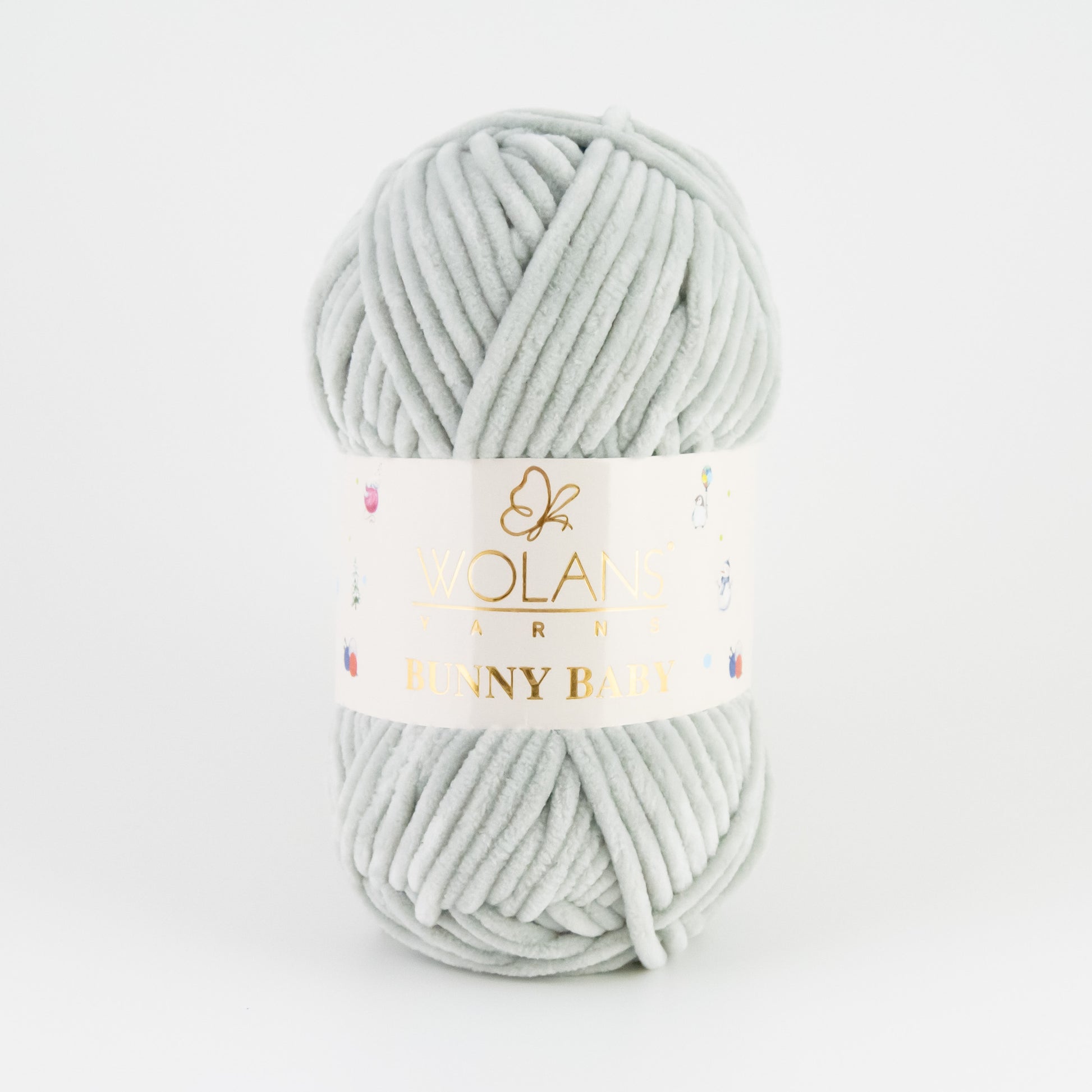 Wolans Bunny Baby chenille garen kleur rock 10033
