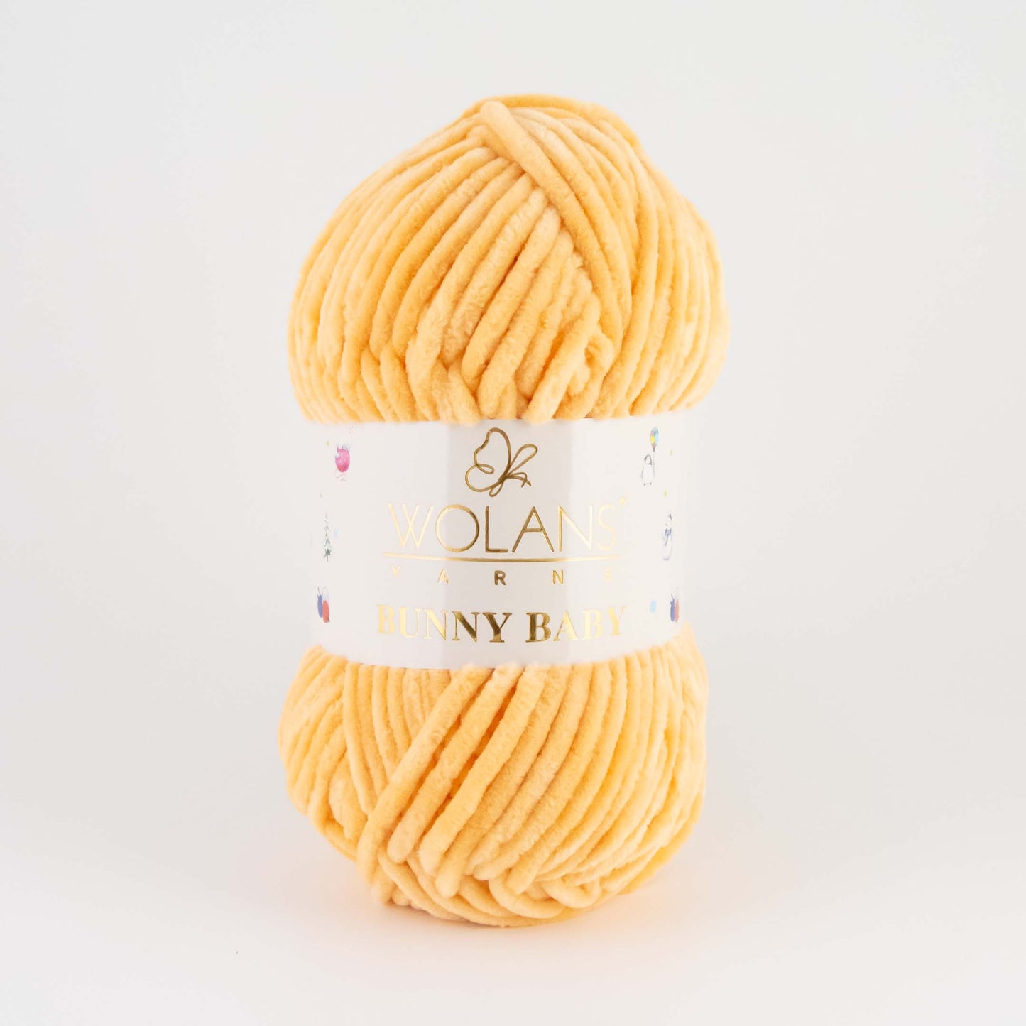 Wolans Bunny Baby chenille garen kleur melon 10039