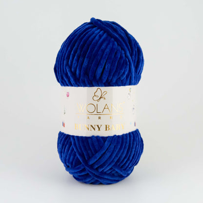 Wolans Bunny Baby chenille garen kleur night blue 10068