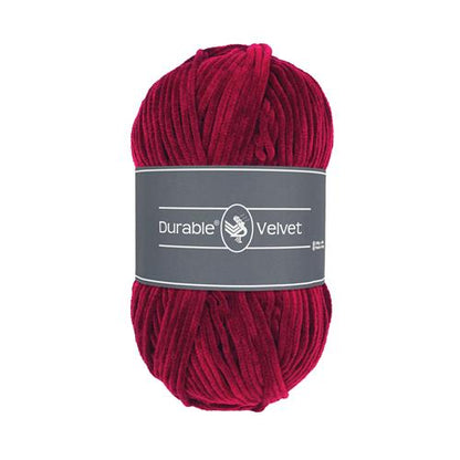 Durable Velvet garen kleur 222 bordeau