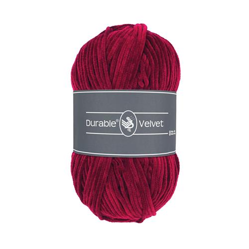 Durable Velvet garen kleur 222 bordeau