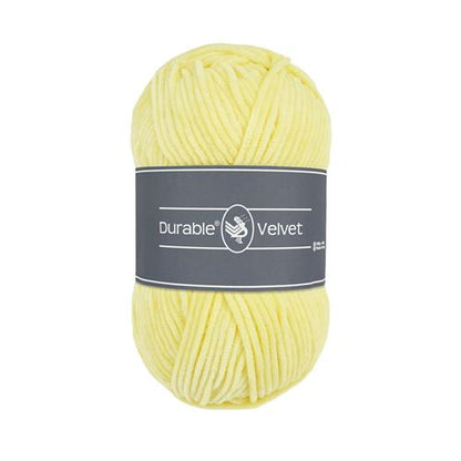 Durable Velvet garen kleur 309 light yellow