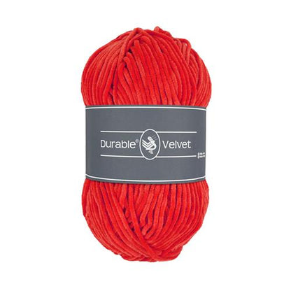 Durable Velvet garen kleur 318 tomato