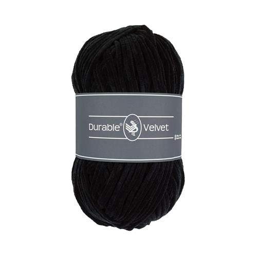 Durable Velvet garen kleur 325 zwart