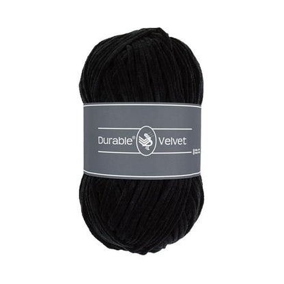 Durable Velvet garen kleur 325 zwart