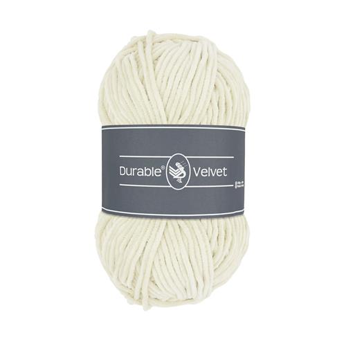 Durable Velvet garen kleur 326 ivory