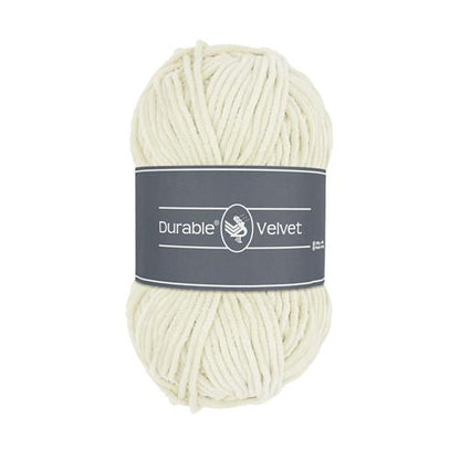 Durable Velvet garen kleur 326 ivory