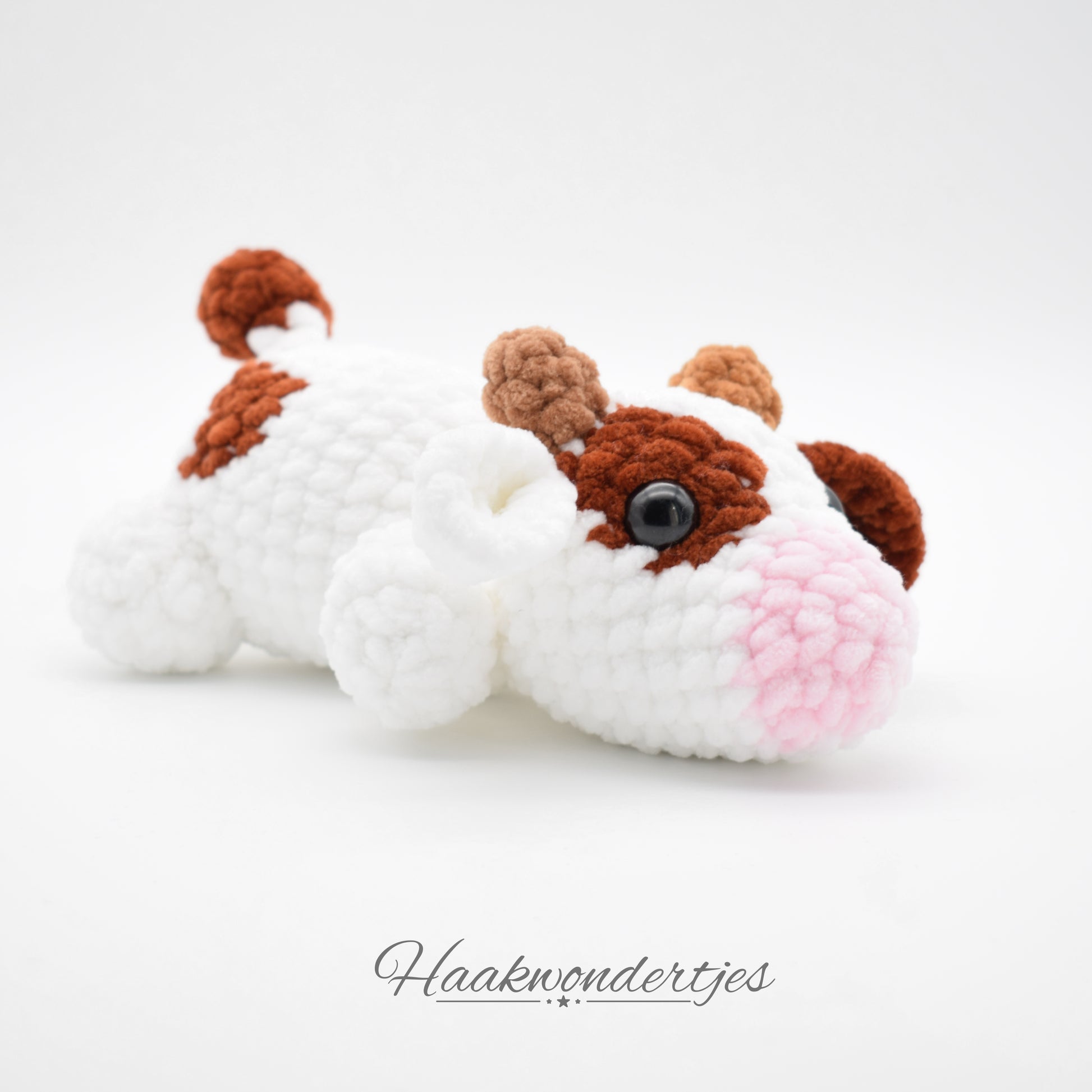 Koe gehaakt met Wolans Bunny Baby garen