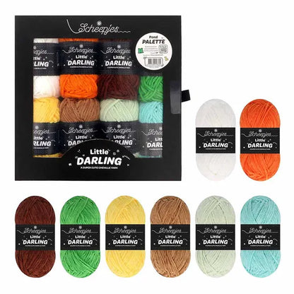 Scheepjes Little Darling Colour Pack 8 x 25 gr Pond Pallette