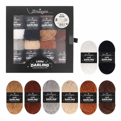 Scheepjes Little Darling Colour Pack 8 x 25 gr Beary Cute