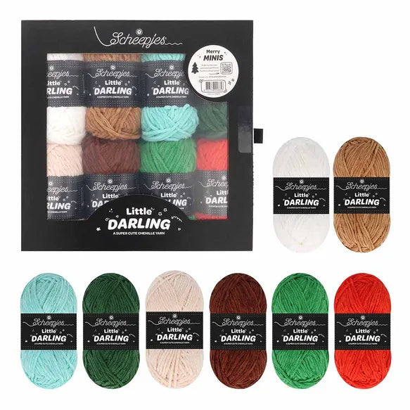Scheepjes Little Darling Colour Pack 8 x 25 gr Merry Minis