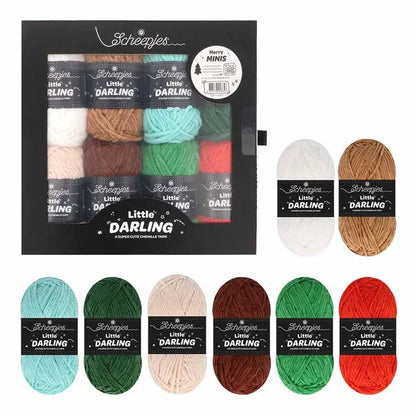 Scheepjes Little Darling Colour Pack 8 x 25 gr Merry Minis