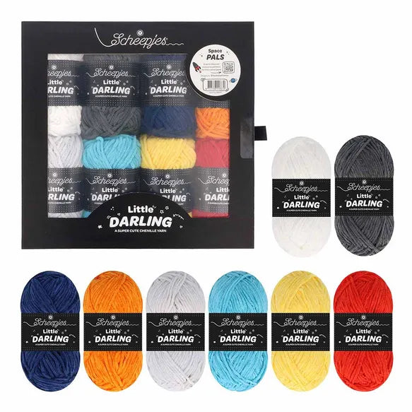 Scheepjes Little Darling Colour Pack 8 x 25 gr Space Pals