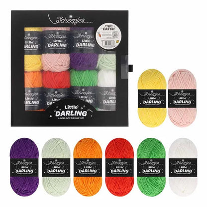 Scheepjes Little Darling Colour Pack 8 x 25 gr Veggie Patch