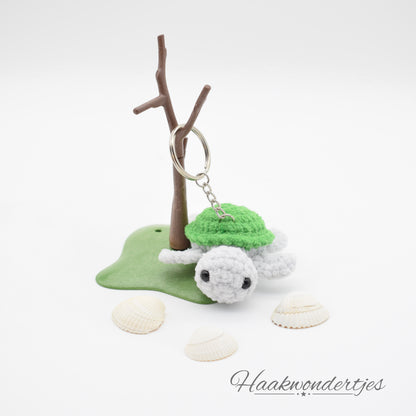 Schildpad sleutelhanger